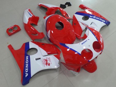 Blue Red White 1991-1998 Honda CBR250RR MC22 MC22 Fairings