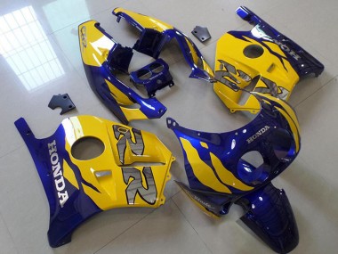 Blue Yellow 1991-1998 Honda CBR250RR MC22 MC22 Fairings