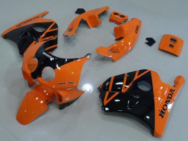 Orange Black 1991-1998 Honda CBR250RR MC22 MC22 Fairings
