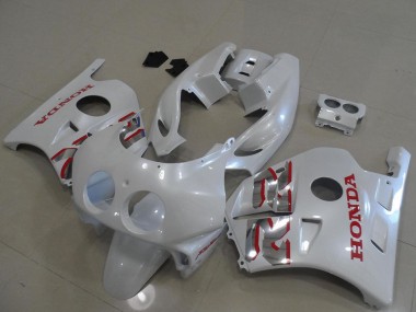 Pearl White Red 1991-1998 Honda CBR250RR MC22 MC22 Fairings