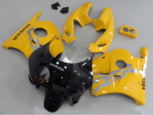 Yellow Black 1991-1998 Honda CBR250RR MC22 MC22 Fairings