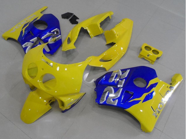 Yellow Blue 1991-1998 Honda CBR250RR MC22 MC22 Fairings