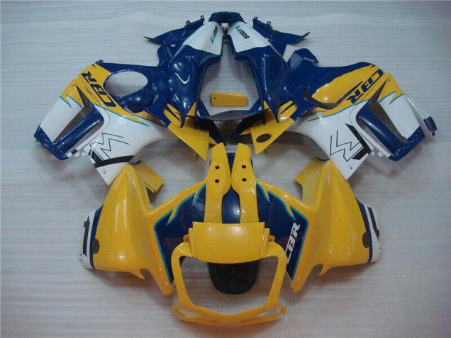 Yellow 1995-1998 Honda CBR600 F3 Full Fairing Kit