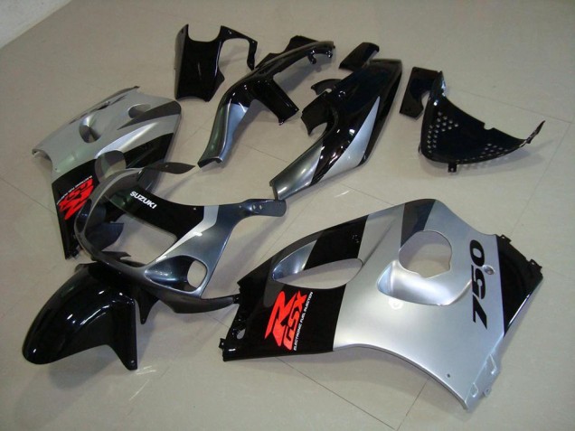 Silver 1996-2000 Suzuki GSXR 600 Fairings
