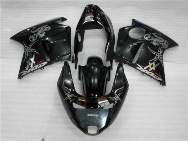 Black 1996-2007 Honda CBR1100XX Fairing Kit