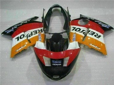 Orange 1996-2007 Honda CBR1100XX Fairings