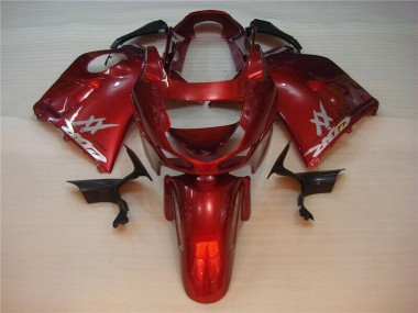 Red 1996-2007 Honda CBR1100XX Abs Fairings