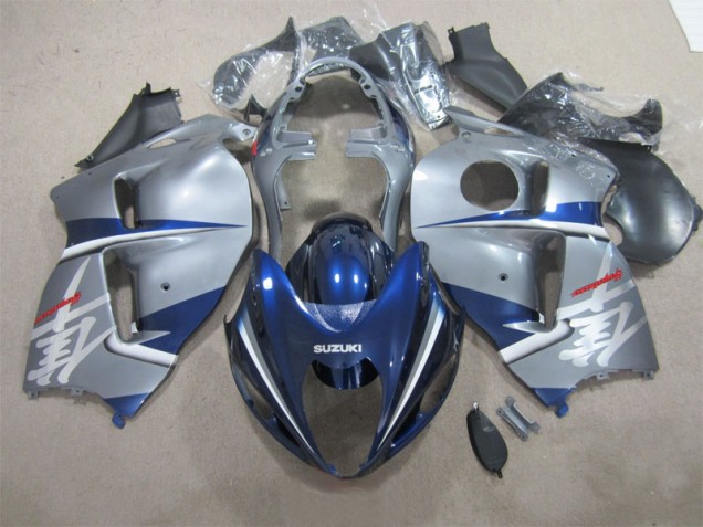Silver Blue 1996-2007 Suzuki GSXR1300 Fairings