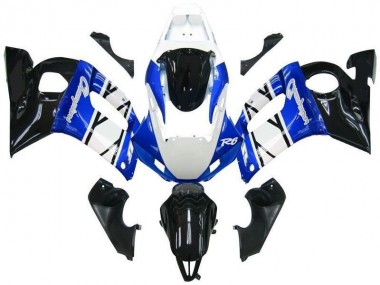 Blue Black Champions 1998-2002 Yamaha YZF R6 Fairings