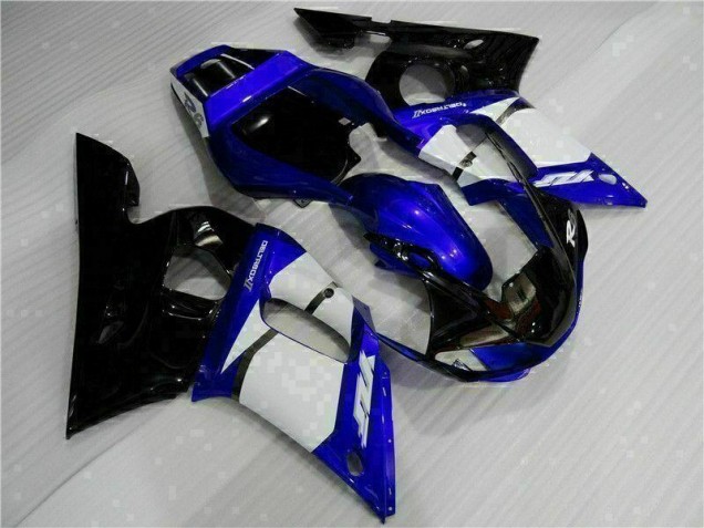Blue Black 1998-2002 Yamaha YZF R6 Fairing Kit