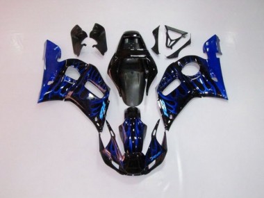 Blue Flame 1998-2002 Yamaha YZF R6 Fairings