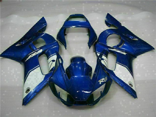 Blue 1998-2002 Yamaha YZF R6 Fairings Blue 1998-2002 Yamaha YZF R6 Fairings