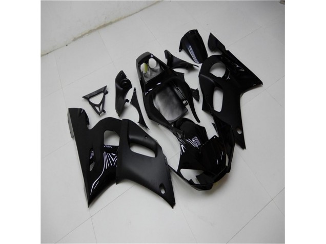 Glossy Matte Black 1998-2002 Yamaha YZF R6 Fairings Glossy Matte Black 1998-2002 Yamaha YZF R6 Fairings