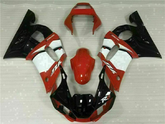 Red White 1998-2002 Yamaha YZF R6 Fairings Red White 1998-2002 Yamaha YZF R6 Fairings