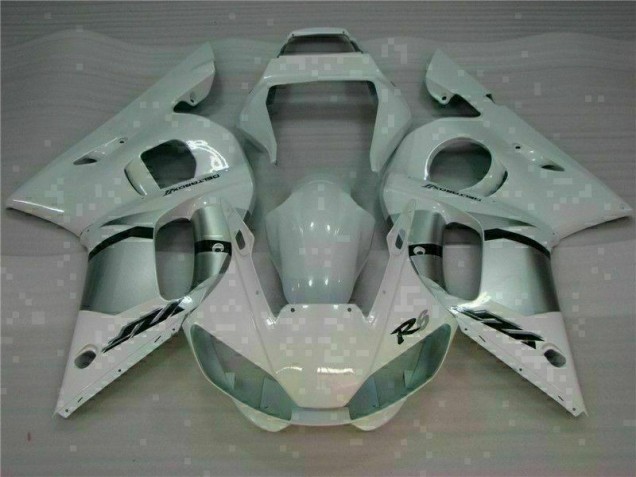 White 1998-2002 Yamaha YZF R6 Fairings White 1998-2002 Yamaha YZF R6 Fairings