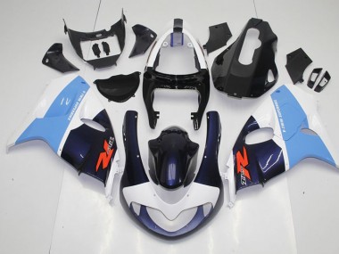 Blue White 1998-2003 Suzuki TL1000R Fairings