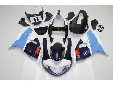 Blue White 1998-2003 Suzuki TL1000R Fairings