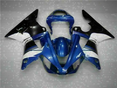 Blue 2000-2001 Yamaha YZF R1 Full Fairing Kit