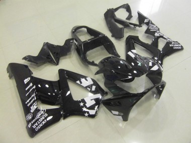 Glossy Black with Start 2000-2001 Honda CBR900RR 929 Fairings