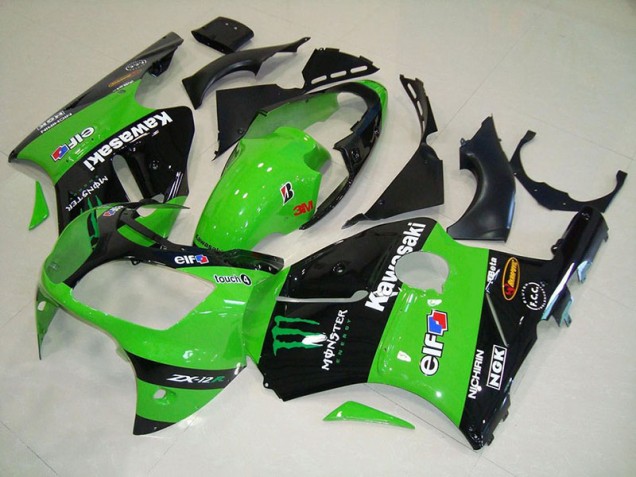Green Monster 2000-2001 Kawasaki Ninja ZX12R Fairings Green Monster 2000-2001 Kawasaki Ninja ZX12R Fairings