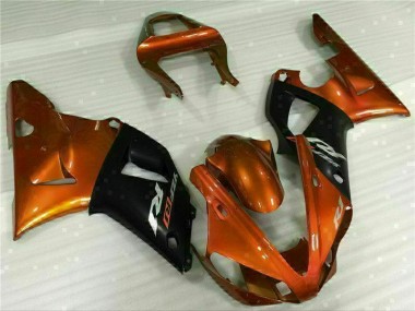 Orange 2000-2001 Yamaha YZF R1 Full Fairing Kit