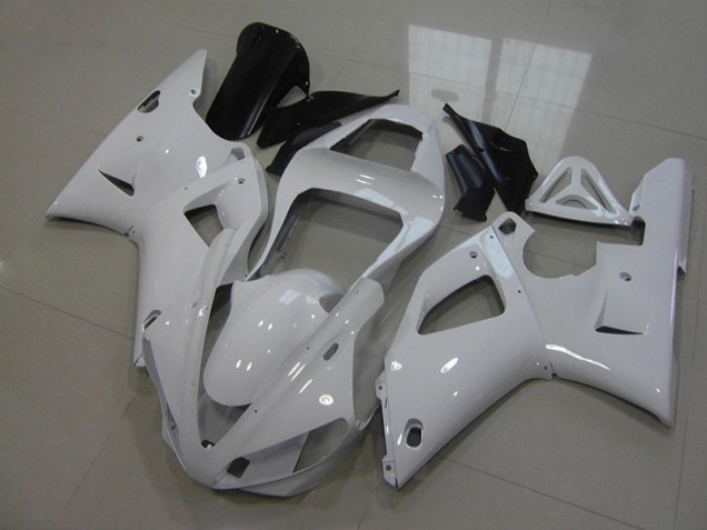 Pearl White 2000-2001 Yamaha YZF R1 Fairings