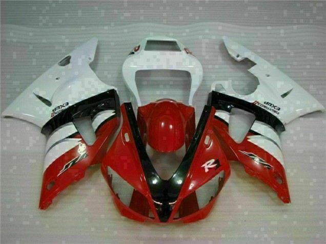 Red 2000-2001 Yamaha YZF R1 Abs Fairing Kit