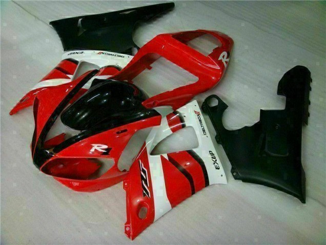 Red 2000-2001 Yamaha YZF R1 Fairings