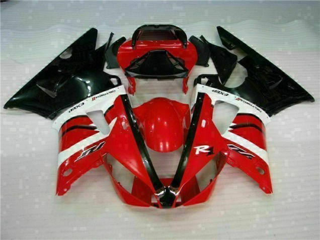 Red 2000-2001 Yamaha YZF R1 Injection Fairings