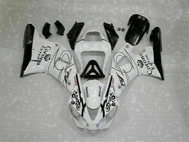 White 2000-2001 Yamaha YZF R1 Fairings & Bodywork
