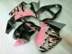 Pink 2000-2002 Kawasaki Ninja ZX6R Fairings