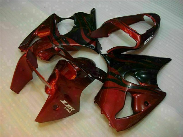 Red 2000-2002 Kawasaki Ninja ZX6R Fairings Red 2000-2002 Kawasaki Ninja ZX6R Fairings