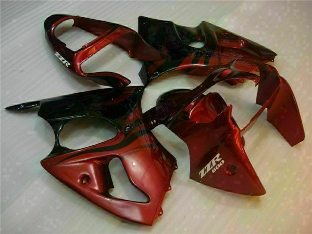Red 2000-2002 Kawasaki Ninja ZX6R Fairings Red 2000-2002 Kawasaki Ninja ZX6R Fairings