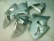 Silver 2000-2002 Kawasaki Ninja ZX6R Fairings