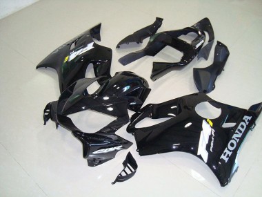 Black 2001-2003 Honda CBR600 F4i Plastic Fairings