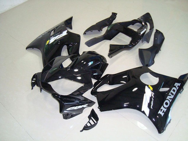 Black 2001-2003 Honda CBR600 F4i Plastic Fairings