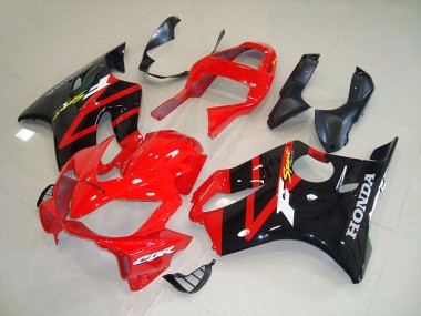 Black Red 2001-2003 Honda CBR600 F4I Fairings