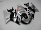 Black Silver 2001-2003 Suzuki GSXR 600/750 Fairings