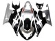 Black Silver 2001-2003 Suzuki GSXR 600/750 Fairings