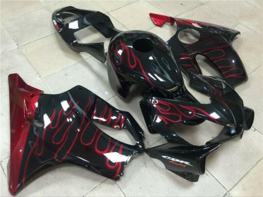 Red Flame 2001-2003 Honda CBR600 F4i Fairings & Bodywork