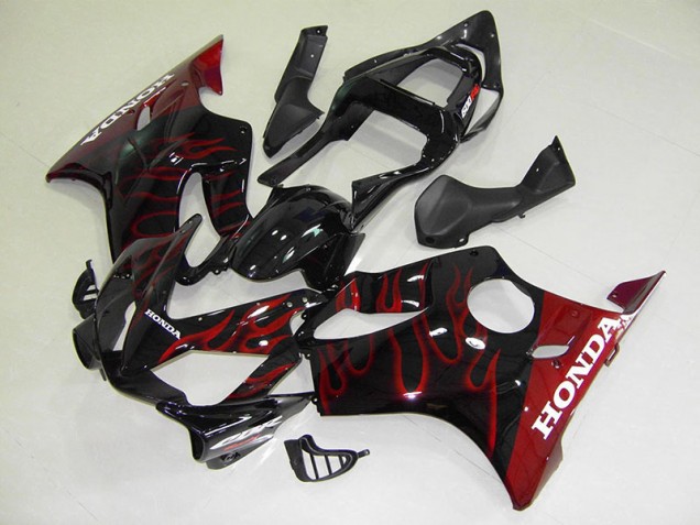 Red Flame 2001-2003 Honda CBR600 F4I Fairings Red Flame 2001-2003 Honda CBR600 F4I Fairings
