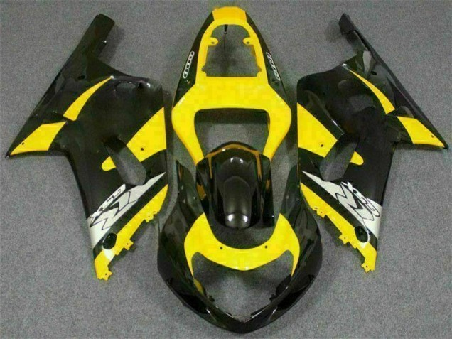 Yellow Black 2001-2003 Suzuki GSXR 600/750 Plastics Fairing Kits Yellow Black 2001-2003 Suzuki GSXR 600/750 Plastics Fairing Kits