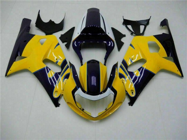 Yellow 2001-2003 Suzuki GSXR 600/750 Fairings & Bodywork Yellow 2001-2003 Suzuki GSXR 600/750 Fairings & Bodywork