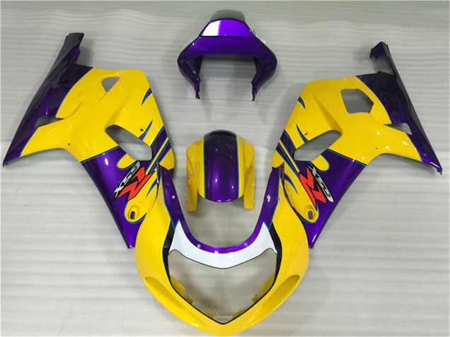 Yellow 2001-2003 Suzuki GSXR 600/750 Fairings
