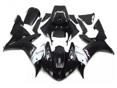 Black White 2002-2003 Yamaha YZF R1 Fairings & Bodywork