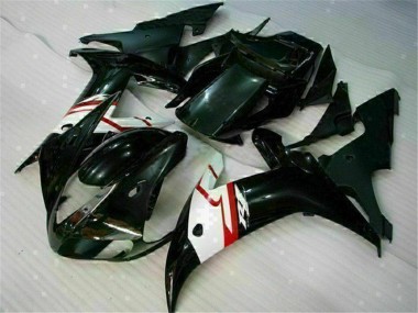 Black 2002-2003 Yamaha YZF R1 Abs Full Fairings