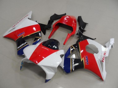 Red White Dark Blue 2002-2003 Honda CBR900RR 954 Fairings
