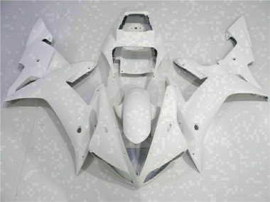 White 2002-2003 Yamaha YZF R1 Injection Fairing Kit