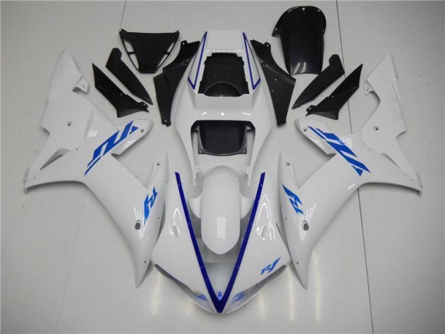 White 2002-2003 Yamaha YZF R1 Injection Fairings