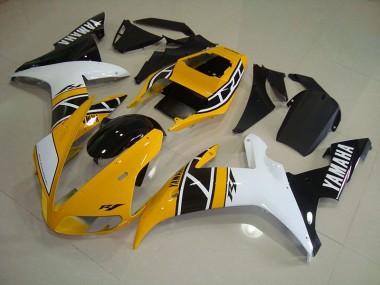 Yellow Anniversary 2002-2003 Yamaha YZF R1 Fairings